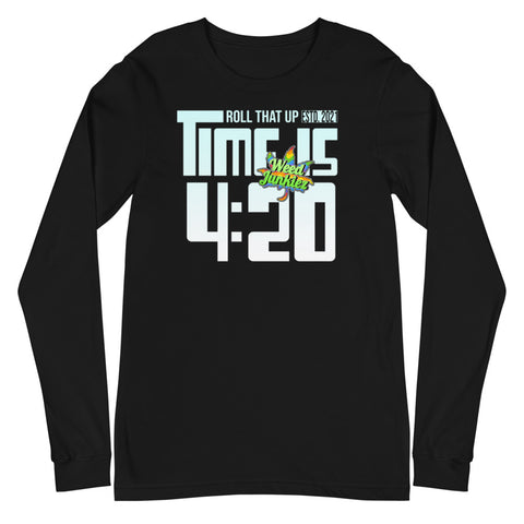 Time Is 420 | Junkiez LS Tee