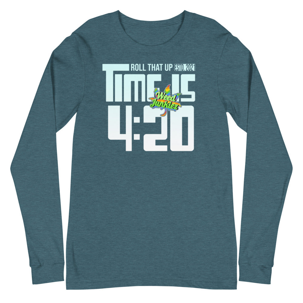 Time Is 420 | Junkiez LS Tee